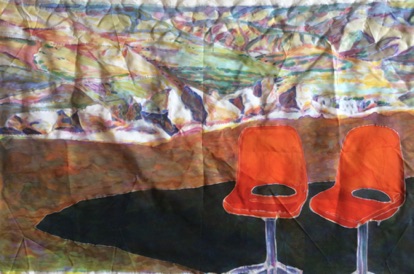 Chairs and Hills
Silk Painting